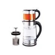 چای ساز کویین هوم همراه با دمنوش ساز مدل QH-8050