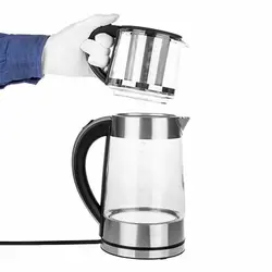 چای ساز کویین هوم همراه با دمنوش ساز مدل QH-8050