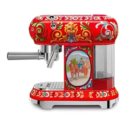 اسپرسوساز اسمگ SMEG دولچه گابانا Dolce & Gabbana مدل ECF01DGEU – فروشگاه اینترنتی لوترا