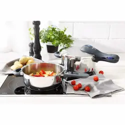 زودپز دوقلو 3 و 4.5 لیتری وی ام اف WMF مدل Perfect Plus کد 793939990