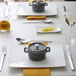 قابلمه استاب STAUB کد 405001060 سایز 10 طوسی