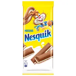 شکلات تخته ای نسکوییک 100 گرمی nesquik chocolate 100g