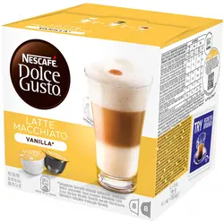 کپسول قهوه دولچه گوستو لته ماکیاتو با طعم وانیل Dolce Gusto Latte Machiato
