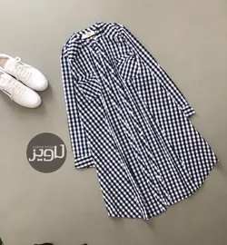 مانتو چهارخونه کد 238