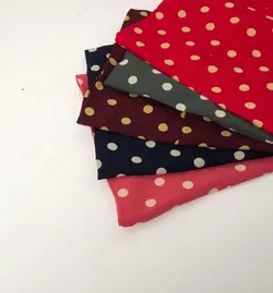 پیراهن خالخالی کد 362 - پوشاک لاویز استایل