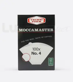خرید فیلتر کاغذی دستگاه موکامستر سایز 4 100 تایی