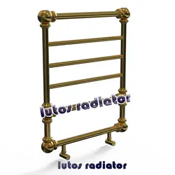 حوله خشک کن برنجی طلایی