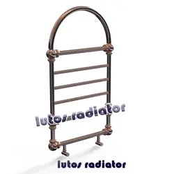 حوله خشک کن برنجی رزگلد مدل گنبد