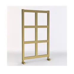 حوله خشک کن آلومینیوم طلایی مات ویندو