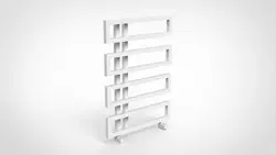 حوله خشک کن استیل دکوراتیو مدل نهال