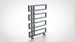 حوله خشک کن استیل دکوراتیو مدل نهال