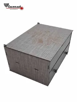 جعبه لوازم خیاطی چوبی طرح کلاسیک مدلLC108