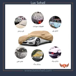 چادر بنز S500 مدل پشت کرک