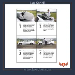 چادر تویوتا اف جی کروز مدل پشت کرک