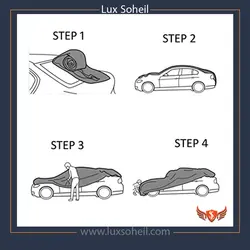 چادر تویوتا اف جی کروز مدل پشت کرک