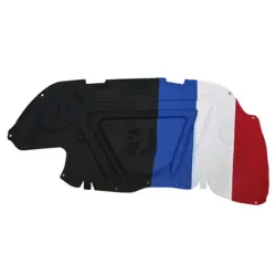 عایق کاپوت پژو 206 مدل لوکس سهیل طرح فرانسه