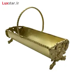 جای کارد و چنگال برنجی گهواره ای ایران کادو مدل 615b
