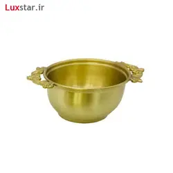 پیاله برنجی ایران کادو مدل 239b - دسته دار