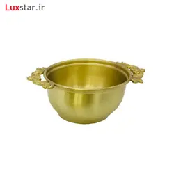 پیاله برنجی ایران کادو مدل 239b - دسته دار