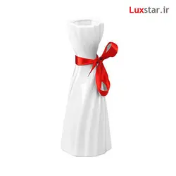 گلدان سرامیکی روبان دار بی وی کی BVK