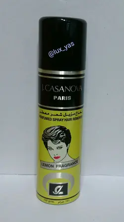 اسپری موبر کازانوا lemon حجم ۱۵۰ میلی لیتر - آرایشی بهداشتی لوکس یاس