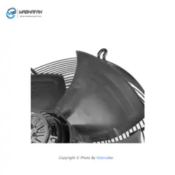 هواکش پروانه آلومینیوم زیلابگ قابدار سقفی FTP4D-500S-145/65