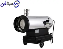 جت هیتر دوگانه سوز دودکش دار باکدار QEDB-110