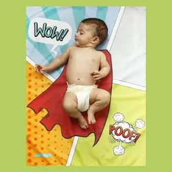 زیرانداز تعویض نوزاد Die Ruhe طرح superhero - قیمت خرید | مادرآن