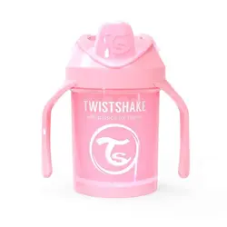 لیوان آبمیوه خوری 230 میل صورتی تویست شیک Twistshake - قیمت خرید | مادرآن