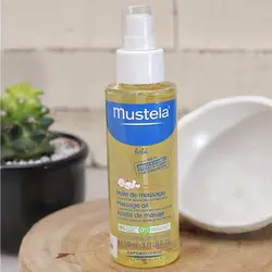 روغن ماساژ کودک موستلا حجم 100میلی لیتر(100%اورجینال+ارسال فوری)«Mustela» - قیمت خرید | مادرآن