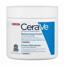 کرم مرطوب کننده سراوی CERAVE حجم 454 گرم | مناسب پوست خشک و بسیار خشک - قیمت خرید | مادرآن