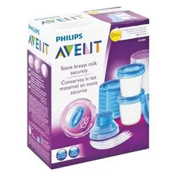 ظرف ذخیره شیر مادر ۱۸۰ میلی لیتر 10عددی فیلیپس اونت philips avent - قیمت خرید | مادرآن