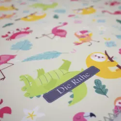 زیرانداز تعویض نوزاد طرح فلامینگو - قیمت خرید | مادرآن