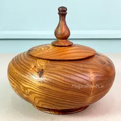 جا شکلات مدل خمره ایی چوب سنجد کد kn66