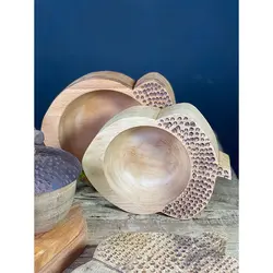 ست هشت تکه پذیرایی طرح بلوط چوب گردو کد kn69