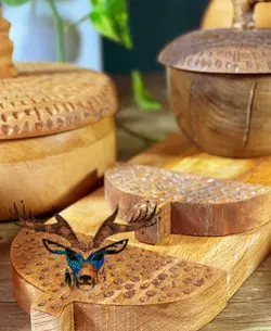 سرویس پذیرایی چوبی طرح بلوط کدKS27