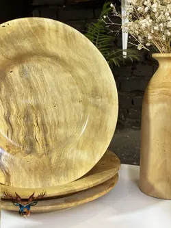 سرویس ظروف چوبی آشپزخانه کدKS16