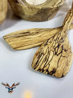 سرویس ظروف چوبی آشپزخانه کدKS16