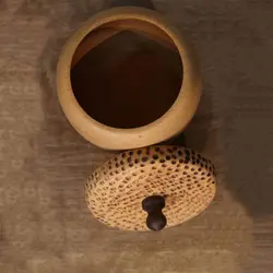 جا شکلاتی طرح بلوط چوب راش کد af05