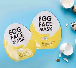 ماسک ورقه ای تخم مرغ بیوآکوا - ماها کازمتیک