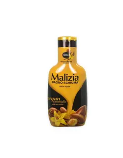 فوم حمام روغن آرگان و وانیل مالیزیا  Malizia حجم 1000میلی لیتر
