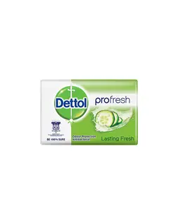 صابون آنتی باکتریال دتول - Dettol با وزن 100 گرم و عصاره خیار