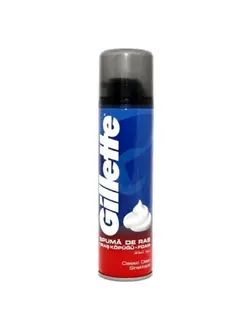 فوم اصلاح ژیلت Gillette  مدل کلاسیک حجم 200 میلی لیتر