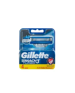 تیغ یدک ژیلت - Gillette مدل MACH3 TURBO بسته 4 عددی