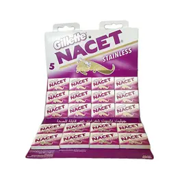 تیغ ناست ژیلت بسته 20 عددیNACET