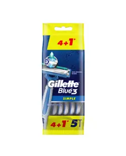 خودتراش ژیلت Gillette مدل Blue3 بسته 5 عددی