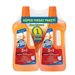 پک دو عددی پارکت شور پرونتو pronto رایحه پرتقال(750ml*2)