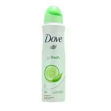 اسپری بدن داو  زنانه  250ML  DOVE  با رایحه خیار مدل go fresh