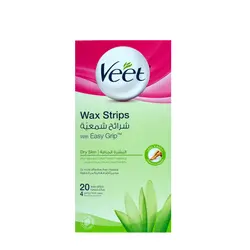 نوار موبر Veet مناسب برای پوست خشک 20 برگ