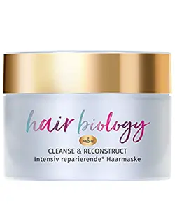 ماسک مو ترمیم کننده hair biology پنتن 160میلی (pantene)